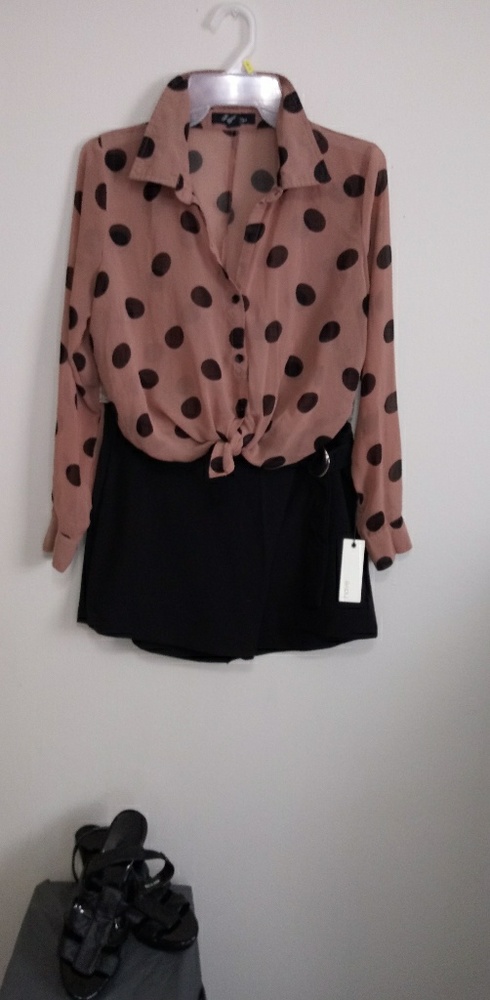 Skort and top size Medium